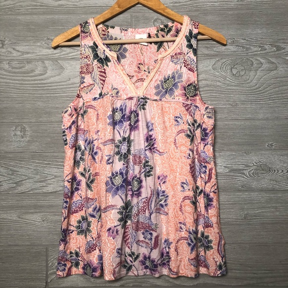 Anthropologie Tops - Anthropologie Akemi and Kin Pink Floral Blouse S